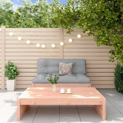 VIDAXL Salon de jardin 2 pcs bois massif douglas