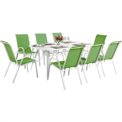 HABITAT ET JARDIN Salon de jardin ""Cordoba XL 180"" - Phoenix - Vert