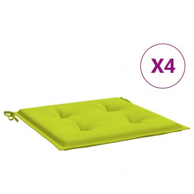 VIDAXL Salon de jardin  vert 4 pieces