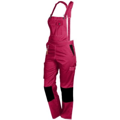 FASHION SéCURITé Salopette de travail Pep's FASHION SECURITE rose / noir, taille 42