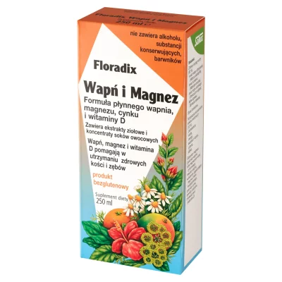 SALUS FLORADIX Salus Calcium + Magn&eacute;sium Saludynam 250 ml
