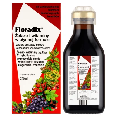 SALUS  France Floradix Fer et plantes  250 ml