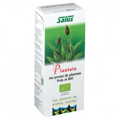 SALUS  Jus de plantain 200 millilitres Schoenenberger