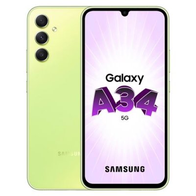 SAMSUNG Sam Galaxy A34 5G EU 128-6-5G-ye SAMS Galaxy A34 5G EU 128GB/6GB Lime