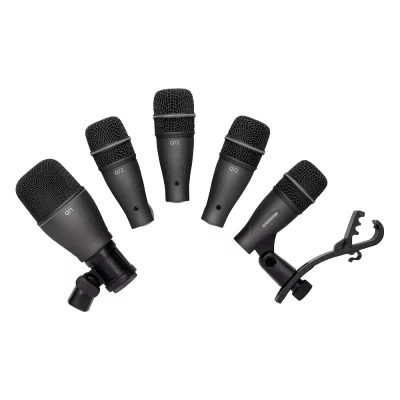 SAMSON  - DK705 - Pack 5 microphones dynamiques pour batterie - en &eacute;tui