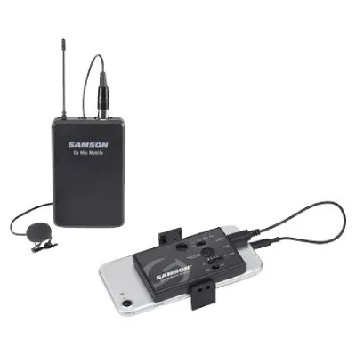 SAMSON  GO MIC Mobile Lavalier - Syst&egrave;me sans fil st&eacute;r&eacute;o avec r&eacute;cepteur autonome 
