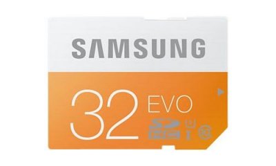 SAMSUNG  32 Go Carte M&eacute;moire Evo SDHC Classe 10 MB-SP32D/EU
