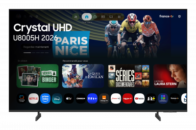 SAMSUNG  58U8005H - TV LED 58 4K UHD 3840x2160 - HDR10+ Smart TV - 3xHDMI 2.1 - WiFi