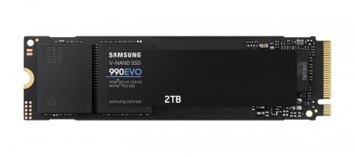 SAMSUNG  990 EVO MZ-V9E2T0BW - SSD - 2 To - PCI Express 5.0 x4 (NVMe)