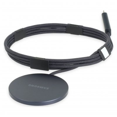 SAMSUNG  Chargeur magn&eacute;tique sans fil - Chargeur rapide 25W - Dark Gray