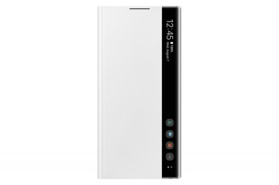 GENERIQUE SAMSUNG Clear View Cover Blanc Galaxy Note 10 - 6.3 pouces