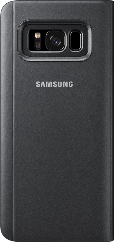 SAMSUNG  Clear View Fonction Stand&nbsp; Galaxy S8 Plus - Noir