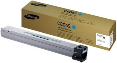 SAMSUNG  CLT-C806S - cyan - originale - cartouche de toner