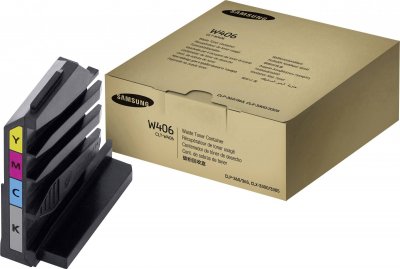 SAMSUNG  Clt-w 406 Waste Toner Box Noir,Marron