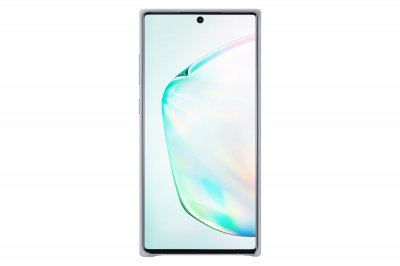 SAMSUNG  Coque Cuir Gris Galaxy Note 10+