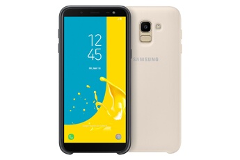SAMSUNG  Coque de Protection pour Galaxy J6 2018 Or EF-PJ600