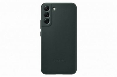 SAMSUNG  Coque en cuir Galaxy S22 Plus - Vert