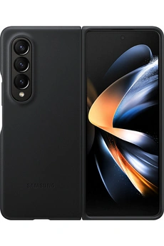 SAMSUNG  Coque en cuir Galaxy Z Fold 4 - Black