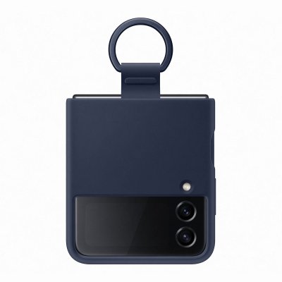 SAMSUNG  Coque en silicone Ring Galaxy Z Flip 4 - Navy