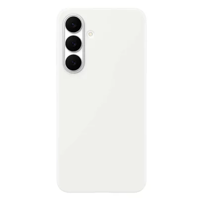 SAMSUNG  Coque pour Galaxy S25 FE en Silicone Ultra Fin &Eacute;l&eacute;gant Blanc