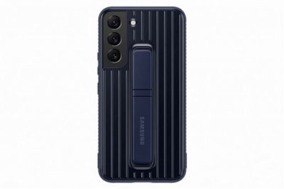 SAMSUNG  Coque Protective Standing Galaxy S22 - Navy