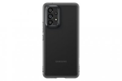 SAMSUNG  Coque Silicone Clear Galaxy A53 - Noir