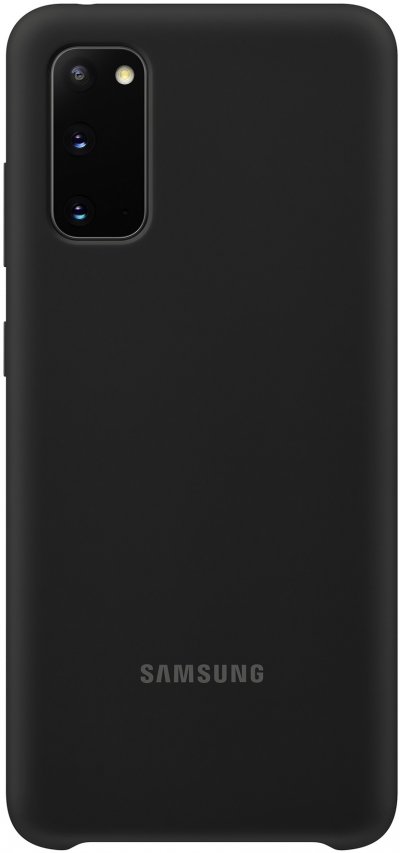 SAMSUNG  coque silicone Galaxy S20 - Noir - 6.2 pouces