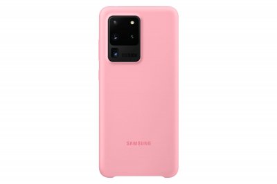 SAMSUNG  coque silicone Galaxy S20 Ultra - Rose