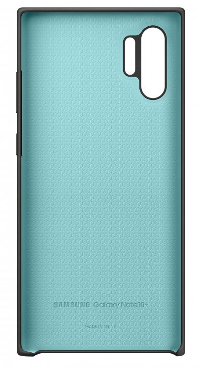 SAMSUNG  Coque Silicone Noire pour  Galaxy Note10+