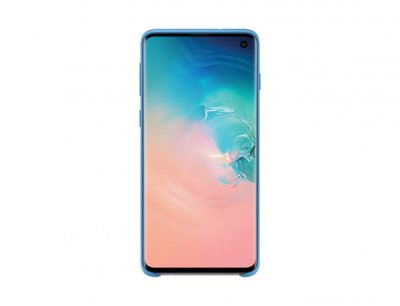 SAMSUNG  Coque Silicone S10 ultra fine - Bleu 