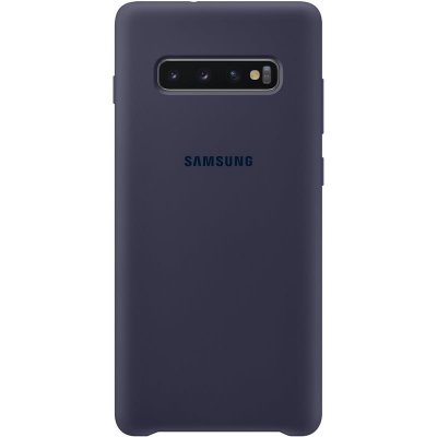 SAMSUNG  Coque Silicone S10+ ultra fine - Bleu marine 