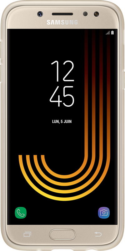 SAMSUNG  Coque souple J5 2017 - Or 
