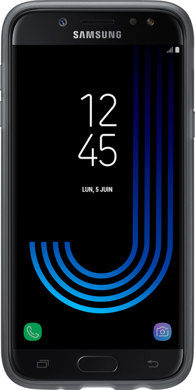 SAMSUNG  EF-AJ730TB Coque semi-rigide pour  Galaxy J7 2017 Noir