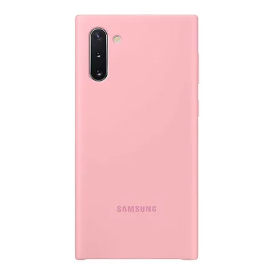 SAMSUNG  ef-pn970tp - coque silicone rose g note 10