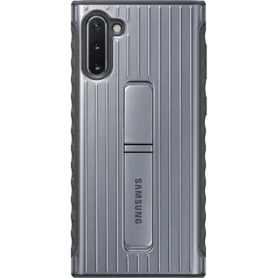 SAMSUNG  ef-rn970cs - coque renforcee silver g note 10
