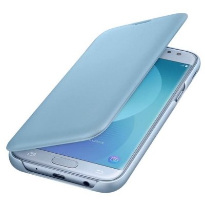 SAMSUNG  EF-WJ530CL Etui &agrave; rabat pour  Galaxy J5 2017 Bleu Clair