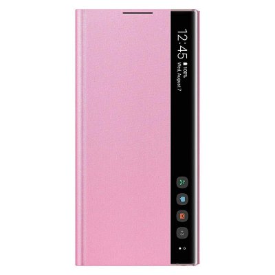 GENERIQUE Samsung ef-zn970cp - clear view cover rose g note 10