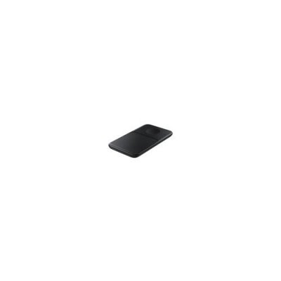 SAMSUNG  EP-P4300BB Duo Chargeur sans Fil Duo avec Adaptateur, Noir
