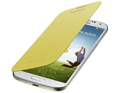 SAMSUNG  Etui Jaune pour S4 mini