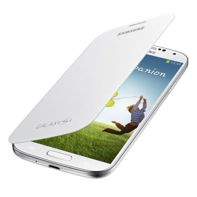 SAMSUNG  Etui rabat pour  Galaxy S4 Blanc