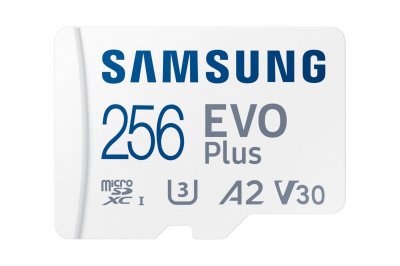 SAMSUNG  EVO Plus microSDXC (2024), 256 Go, Carte m&eacute;moire