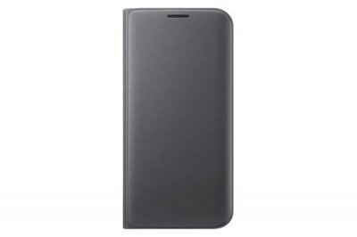 SAMSUNG  Flip Wallet Etui pour  Galaxy S7 Edge Noir