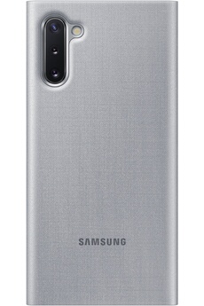 SAMSUNG  Folio Led View Silver pour Galaxy Note10