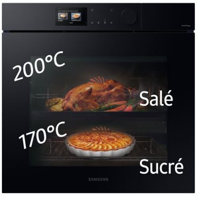 SAMSUNG  Four Bespoke AI(tm) - Dual Cook Steam(tm) - NV7B7997AAK