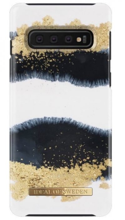 IDEAL OF SWEDEN Samsung G S10 Fashion Case Gleaming Licorice  - Neuf