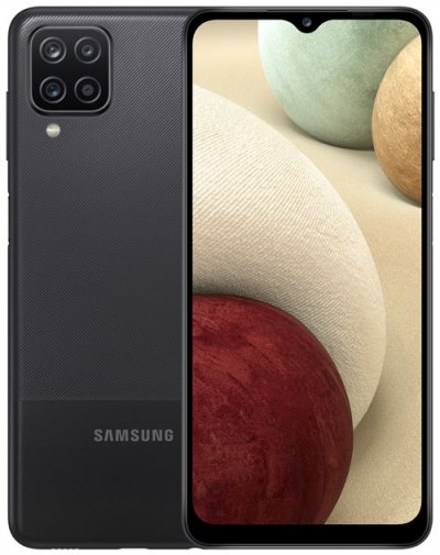 SAMSUNG  Galaxy A12 4 Go / 128 Go Noir (Black) Double SIM avec NFC SM-A127