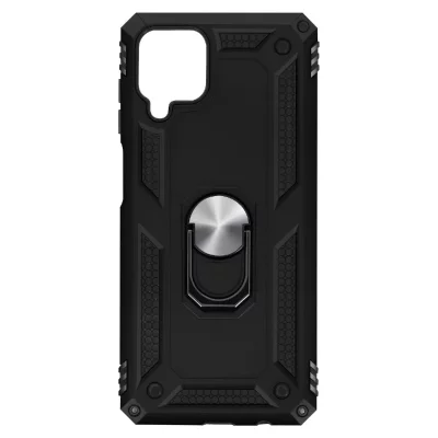 AVIZAR Samsung Galaxy A12 Coque Antichoc Noir