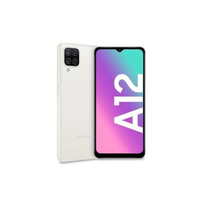 SAMSUNG  Galaxy A12 (Double Sim - 128 Go, 4 Go RAM) - Blanc