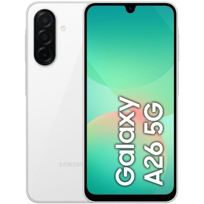 SAMSUNG  Galaxy A26 5G 8 Go/256 Go Blanc (White) Double SIM A266
