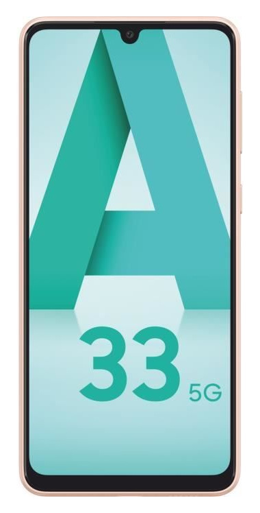 Samsung Galaxy A33 5G Dual-SIM 128 Go P&ecirc;che